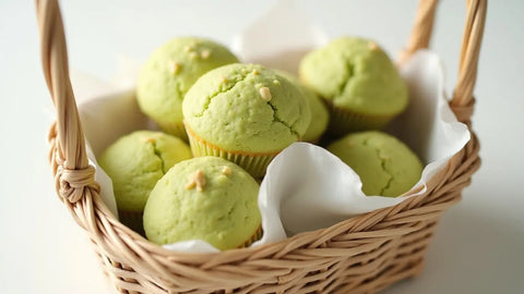 Fluffy Matcha Muffins Recipe for Your Next Picnic