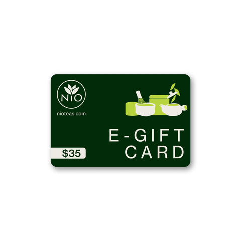 Carte cadeau Nio Teas