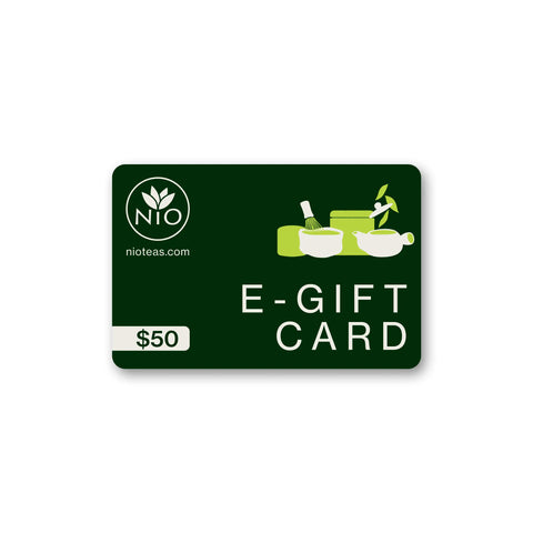 Carte cadeau Nio Teas