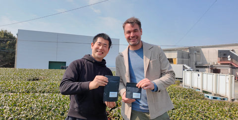 Oishi, Nio Teas partner tea farmer in Japan