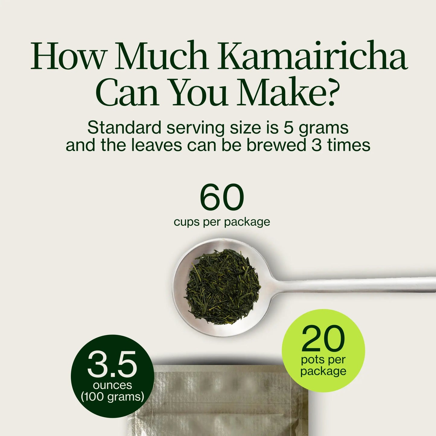 Thé vert en feuilles Chanoka Kamairicha