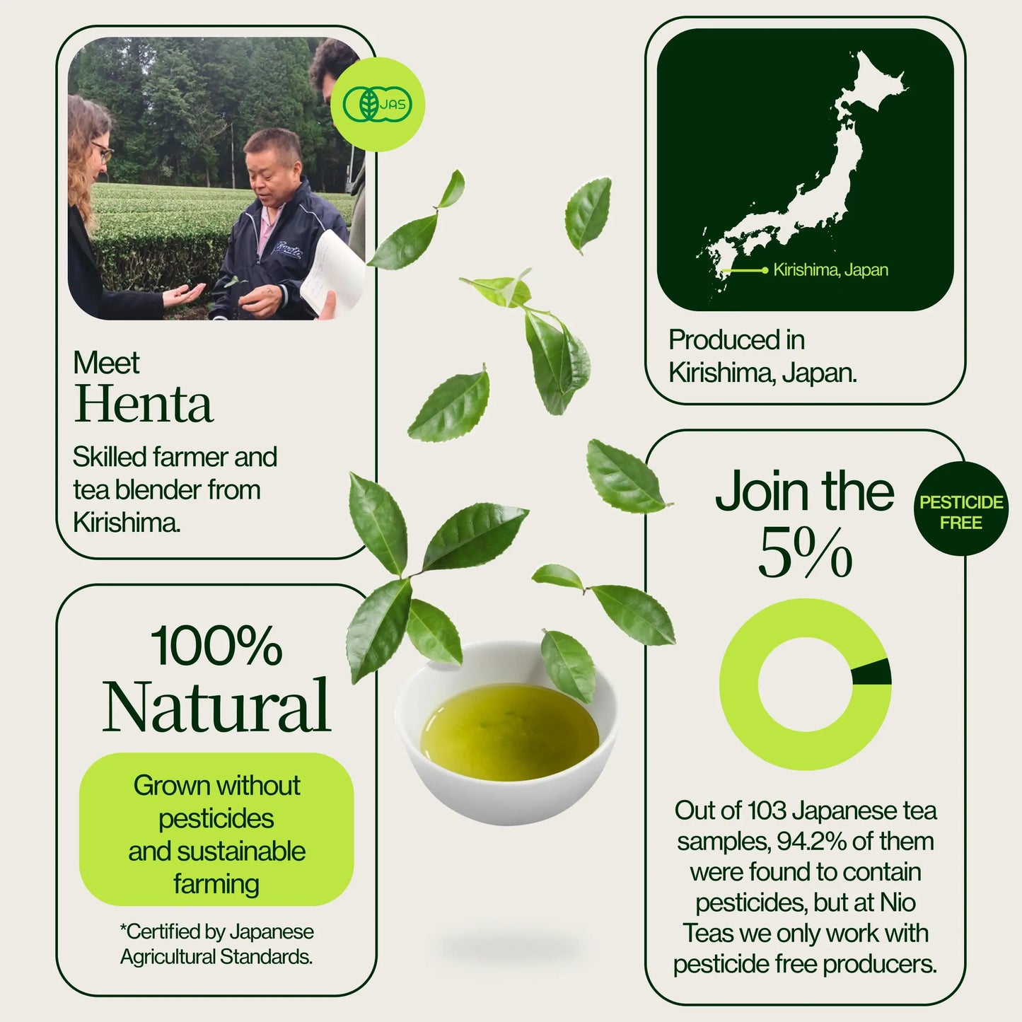 Sencha Henta Kirishima Tea