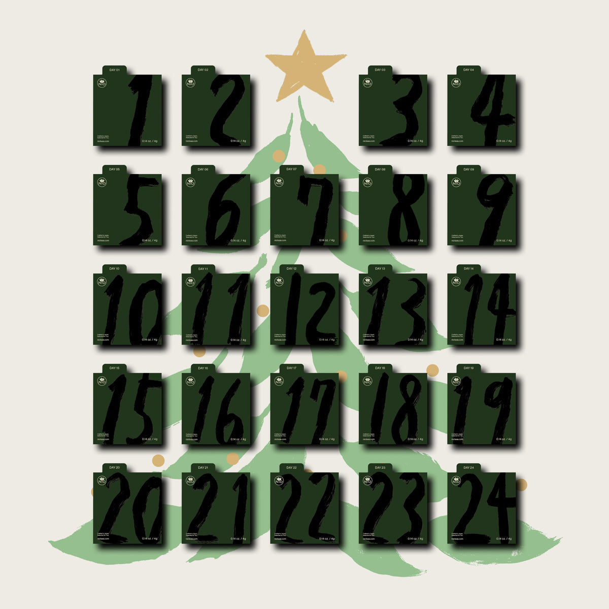 Calendrier de l'Avent Matcha 2026
